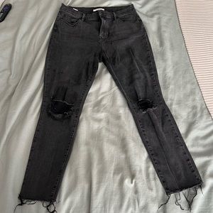Pacsun Black High Rise Jegging